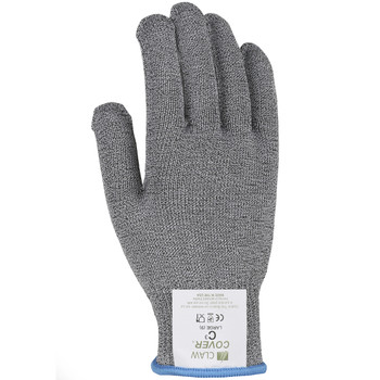 Claw Cover Seamless Knit HPPE / Stainless Steel Blended Glove - Medium Weight - Gray - 204/EA - 10-121