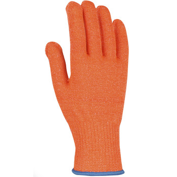 Claw Cover Seamless Knit HPPE / Stainless Steel Blended w/Sta-COOL Plating Glove - Medium Weight - Hi-Vis Orange - 144/EA - 10-C5HVOCMX