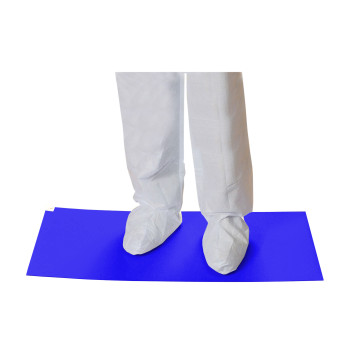 CleanTeam CE Supplies 30-Layer Contamination Control Mat - 18" x 45" - Blue - 1/CS - 100-93-184538