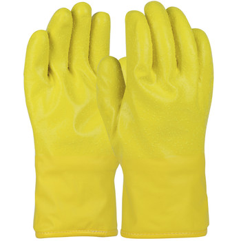 QRP PolyTuff Cold H&ling Polyurethane Glove w/Thermal Cotton Lining - 11" - Yellow - 1/PR - 102