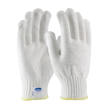 Claw Cover Cut Resistant Gloves Seamless Knit Dyneema Glove - Medium Weight - White - 1/DZ - 17-D300
