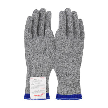 Claw Cover Seamless Knit ACP / Dyneema Blended Glove w/Extended Cuff - Medium Weight - Gray - 6/DZ - 17-DA752