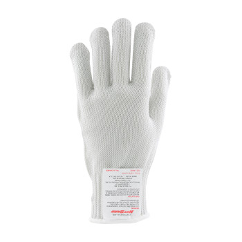 Claw Cover Seamless Knit PolyKor Blended Antimicrobial Glove - Heavy Weight - White - 24/EA - 22-600