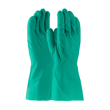 Assurance Unsupported Nitrile  Unlined w/Raised Diamond Grip - 11 Mil - Green - 1/DZ - 50-N110G