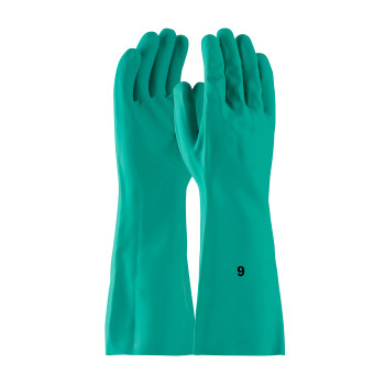 Assurance Unsupported Nitrile  Unlined w/Raised Diamond Grip - 22 Mil - Green - 1/DZ - 50-N2250G