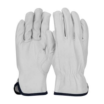 PIP Industry Grade Top Grain Goatskin Leather Drivers Glove - Keystone Thumb - Natural - 1/DZ - 71-3600