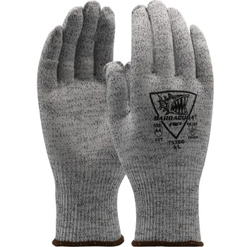 Barracuda Cut Resistant Gloves Seamless Knit HPPE Blended Glove - Medium Weight - Gray - 1/DZ - 713DG