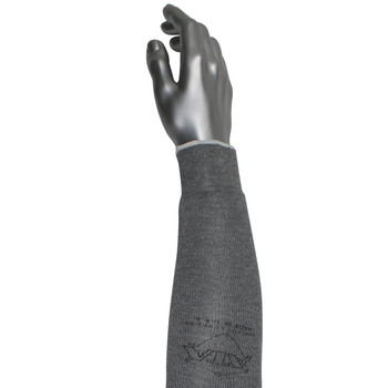 Kut Gard Cut Resistant Sleeve Single-Ply High Performance Polyester Fiber Blended - Gray - 300/EA - MS1725