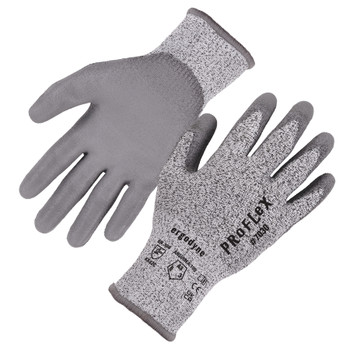 Ergodyne ProFlex 7030 PU Coated Cut-Resistant Gloves - ANSI/ISEA 105-2016 A3, EN388: 4X42C, 13g - 1-pair