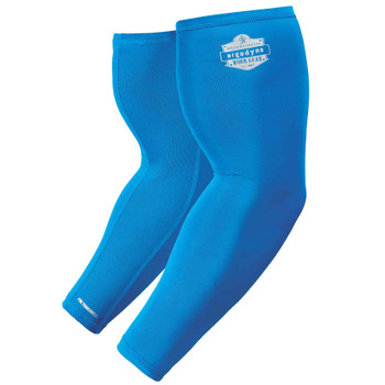 Ergodyne Chill-Its 6690 Cooling Arm Sleeves - Performance Knit (Pair) - Blue