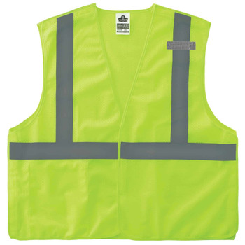 Ergodyne GloWear 8215BA Breakaway Mesh Hi-Vis Safety Vest - Type R, Class 2, Economy - Lime