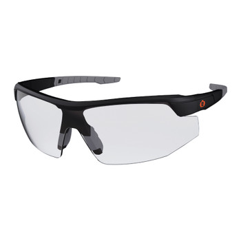 Ergodyne Skullerz SKOLL Anti-Scratch & Enhanced Anti-Fog Safety Glasses, Sunglasses - Matte Black Frame