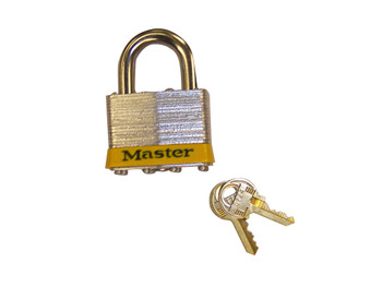 Justrite Padlock Master Lock No. 5 With 3/8" Shackle For Lockable Safety Cabinets - 29933