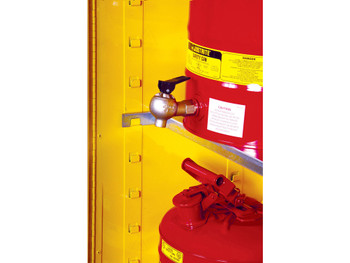 Justrite Spillslope Steel Dispensing Shelf For All 30/45-Gallon Safety Cabinets - 29943