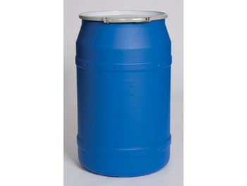 Eagle Lab Pack Open Head Poly Drum - 55 Gallon - Metal Lever-Lock - Blue - 1656MB