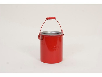 Eagle Bench Can - 6 Quart - Dasher screen - Includes lid - Red - B606