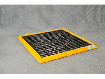 Eagle SpillNEST - 4 Drum Square - Includes Grate - Yellow - T8103G