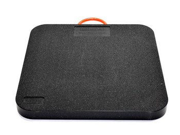 Ground Protection - Outrigger Pad - 24" X 24" X 2" - 62 - 000 Lb Load - Black - PAD24242