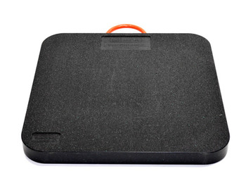 Ground Protection - Outrigger Pad - 30" X 30" X 2" - 95 - 000 Lb Load - Black - PAD30302