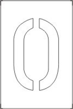 Individual Number and Letter Stencils Letter G 12" Letters 1/Each - FMS112G
