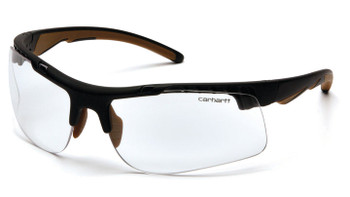 Carhartt - Rockwood - Safety Eyewear - Black Frame/Clear Anti-Fog Lens - 12/Pair