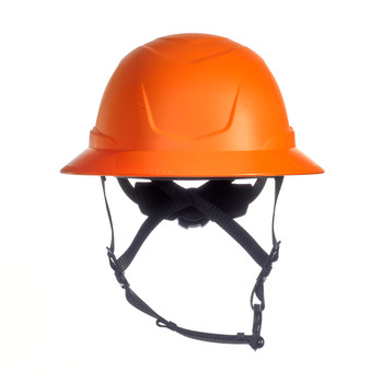 MSA V-Gard H2 Full Brim - Type II Class E Safety Helmet - Non-Vented - Orange - 10250598