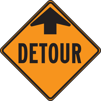 CANADIAN CONSTRUCTION SIGN - DETOUR 30" x 30" High Intensity Prismatic 1/Each - FRC216HP