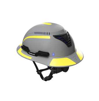 Hardknock Reflective Diamond Grade Sticker Kit for Resolve Full Brim Helmet - Neon Yellow - 810-0-740-01