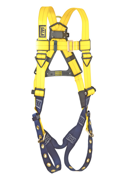 3M DBI-SALA Delta Construction Positioning Safety Harness with Shoulder Pads - 2X - 1101662