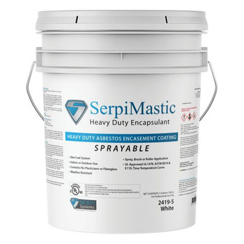 Fiberlock SERPI-Mastic Sprayable - High Temp Encapsulant - Off White - 5G -2419-5