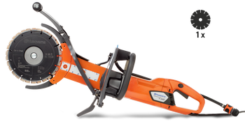 Husqvarna Power Cutter K 4000 Cnb 120 V - Wet/Dry - 967083301