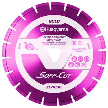 Husqvarna ELITE SOFF-CUT XL 1000 XL14S14-1000 Blade/Skid Plate - 542756261