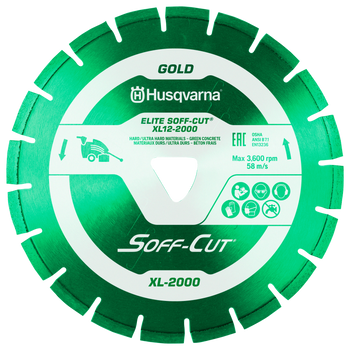 Husqvarna ELITE SOFF-CUT XL 2000 XL10-2000 Blade/Skid Plate - Dry - 542756101