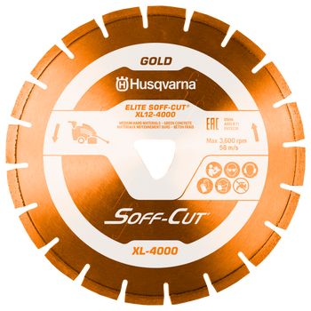 Husqvarna ELITE SOFF-CUT XL 4000 XL14-4000 Blade/Skid Plate - 542756115