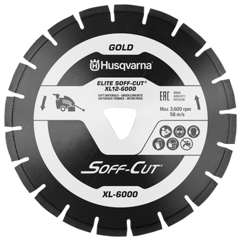 Husqvarna ELITE SOFF-CUT XL-6000 XL10-6000 Blade/Skid Plate - 542756136