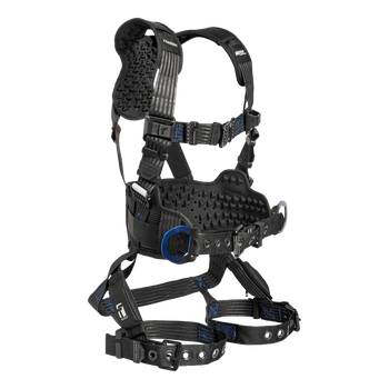 FallTech FT-One Ultra-Lite Harness 3D Construction Belted - Small - TB Legs/QC Chest - 8131S