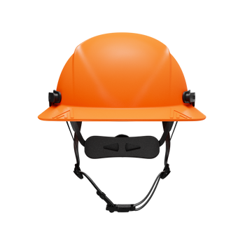 Hardknock Resolve - Full Brim - Class C - Type 2 Safety Helmet - Vented - Orange - 100-0-840