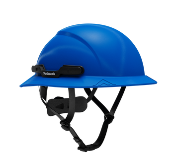 Hardknock Resolve - Full Brim - Class G,C,E - Type 2 Safety Helmet - Non-Vented - Blue - 105-0-460