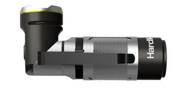 Hardknock 1050 Lumen Flashlight - 5 Light Modes - Rechargeable - Magnet - Charger - 820-0