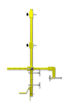 Leading Edge Safety All-In-One Base & Post Assembly - RB-03-000-11