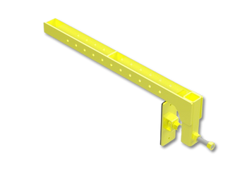 Leading Edge Safety Raptor Rail Parapet Clamp Assembly - RB-01-RC-CF-000
