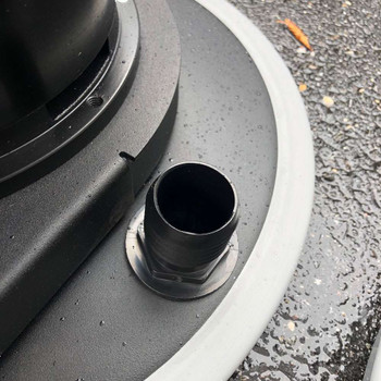 Hawk Enterprises 1.5 Inch Male Vacuum Barb  -  Factory Installed - A0100-1FI