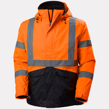 Helly Hansen Workwear Alta Hi Vis Waterproof Shell Jacket - 71071