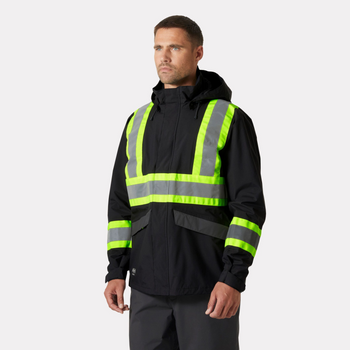 Helly Hansen Workwear Alta Hi Vis Waterproof Shell Jacket CSA - 71088
