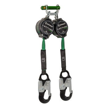 Safewaze Latitude Pro 7' Dual Web SRL: 9013 BWB, Alu Snap Hooks - 018-5025