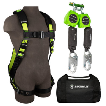 Safewaze PRO Bag Combo: FS185-S/M, 019-5052, FS8150 - 019-3040