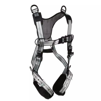 Safewaze PRO+ Slate Retrieval Harness: Alu 1D, Alu Shoulder D's, Alu QC Chest, Alu FD, TB Legs (L) - 022-1952
