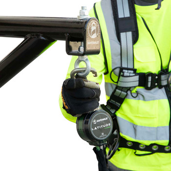 Safewaze Scaffold Davit Anchor: 1.6- 2 Clamps - 023-4104