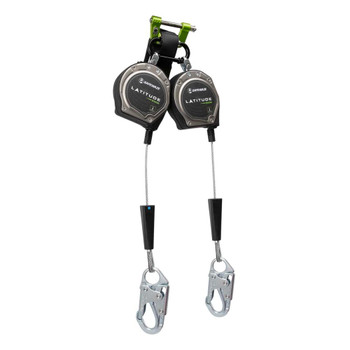 Safewaze Latitude Edge 8' Dual Cable SRL: Snap Hooks - 023-5355