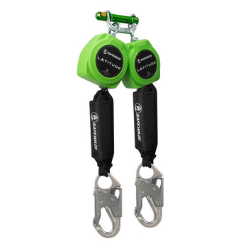 Safewaze Latitude 11' Dual Web SRL: 9013 BWB, Snap Hooks - 024-5426
